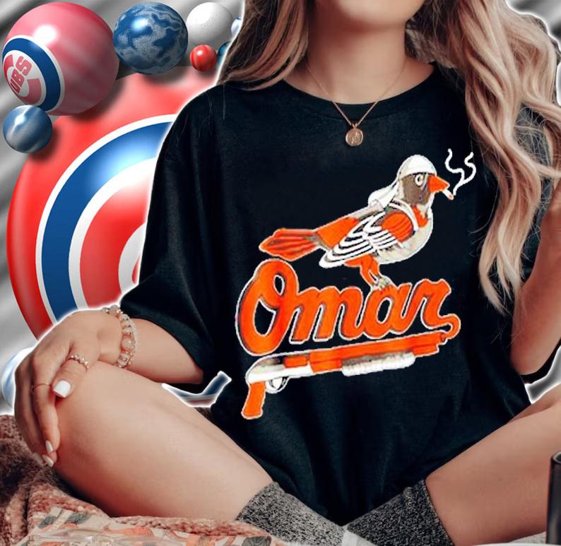 Omar The Wire Baltimore Oriole T-Shirt t-shirt