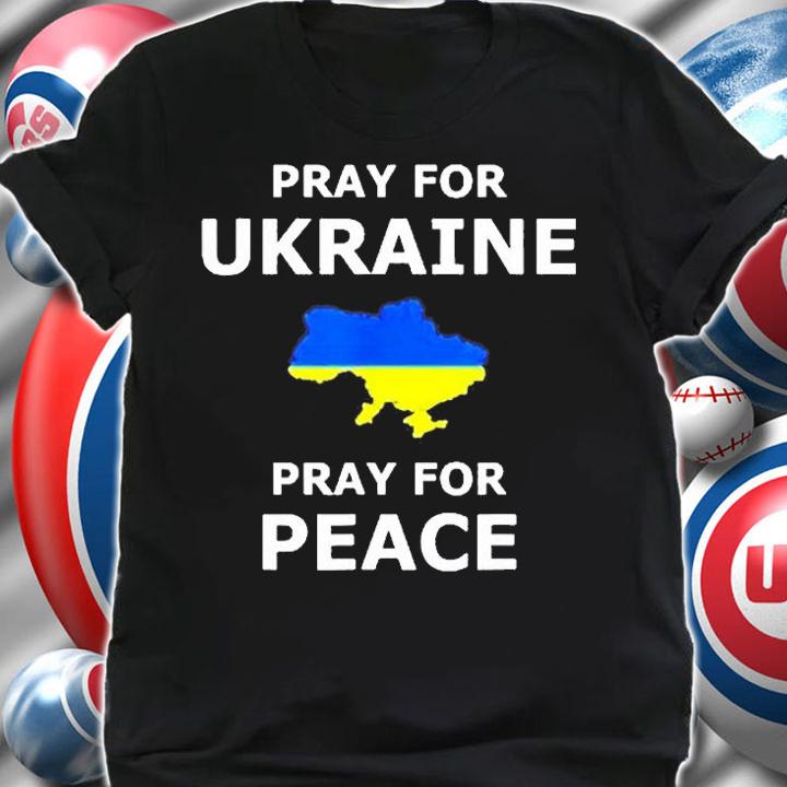 Pray For Ukraine Peace Ukraine Flag 2022 T-Shirt t-shirt shirt