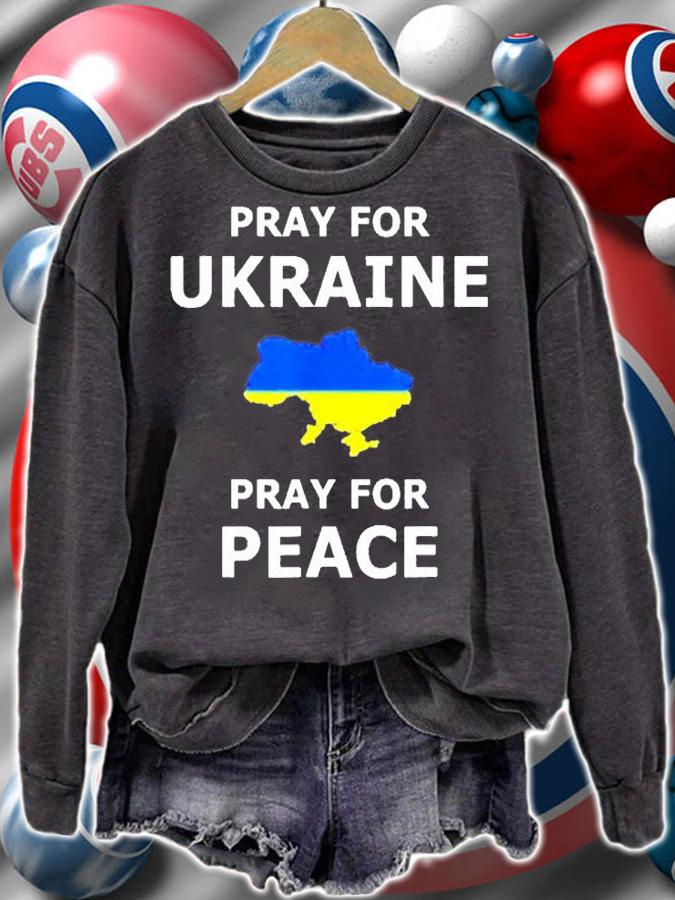 Pray For Ukraine Peace Ukraine Flag 2022 T-Shirt t-shirt sweatshirt