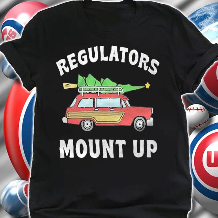 Regulators Mount Up Christmas Tree Shirt t-shirt