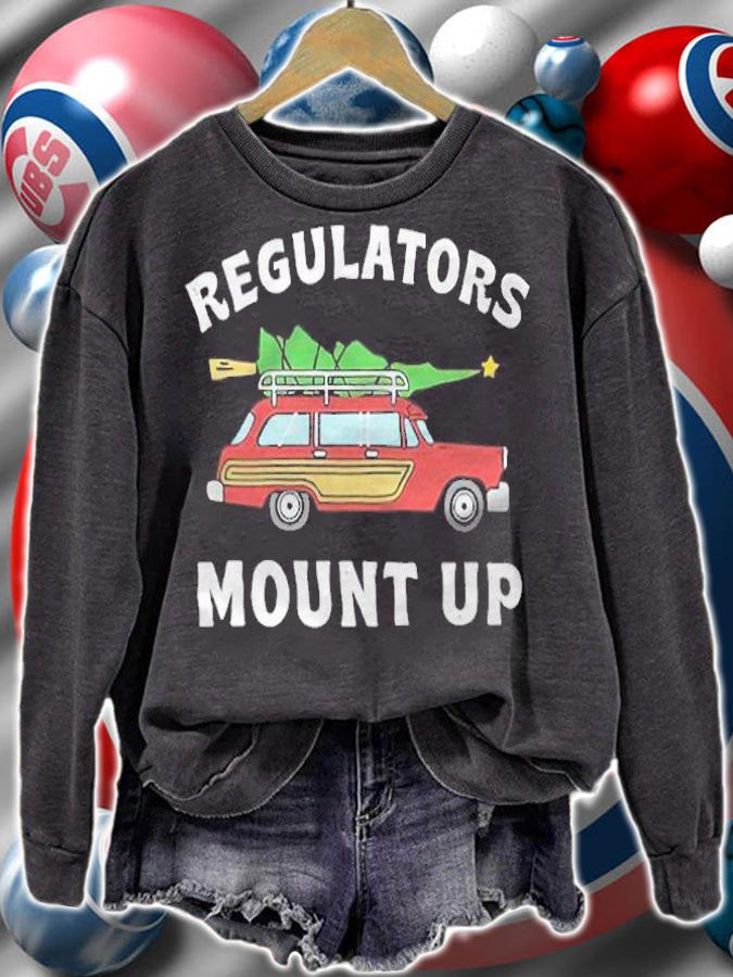 Regulators Mount Up Christmas Tree Shirt t-shirt