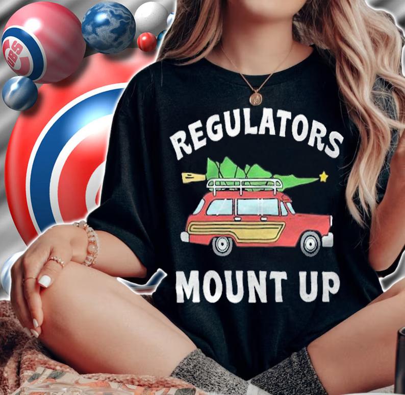 Regulators Mount Up Christmas Tree Shirt t-shirt