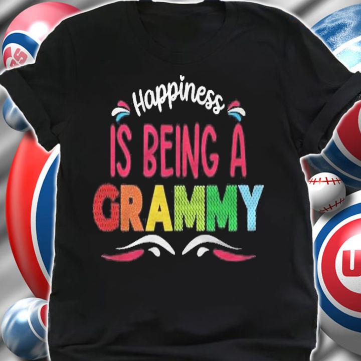 Womens Shirt Happiness Is Being A Grammy T-shirt t-shirt shirt