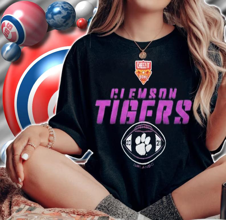 Cheez-It Bowl Champions Clemson Tigers 2021 T-shirt t-shirt woman shirt
