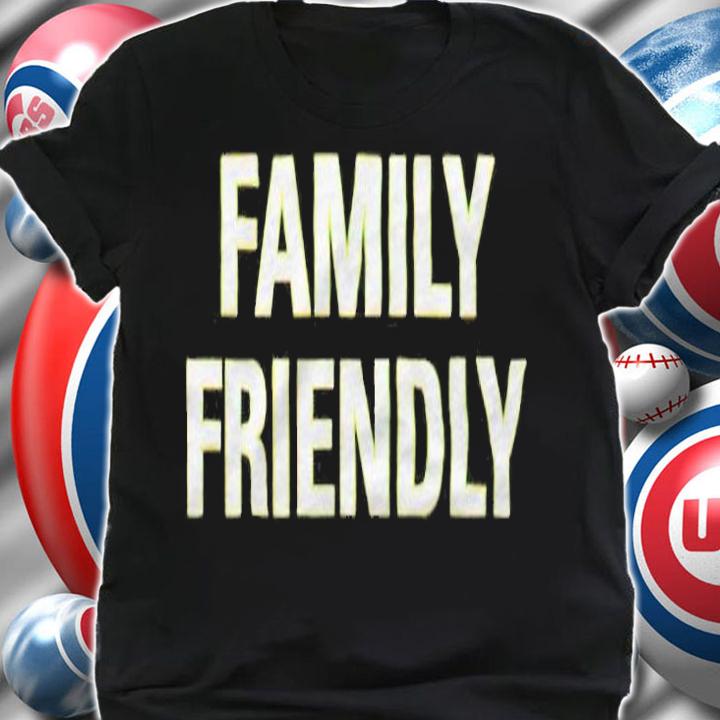 Family friendly text logo T-shirt t-shirt