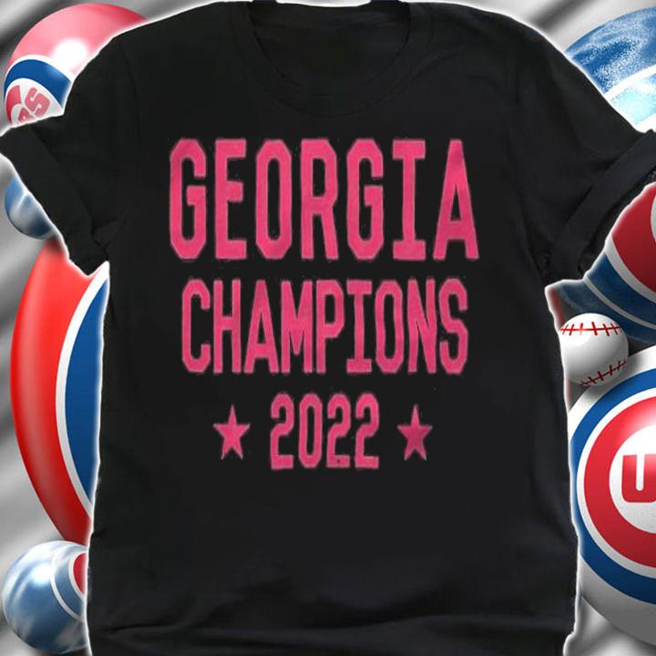 Georgia Champions 2022 T-shirt t-shirt shirt