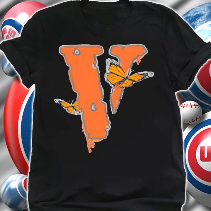 Juice Wrld X Vlone Legends Never Die Butterfly Shirt t-shirt shirt