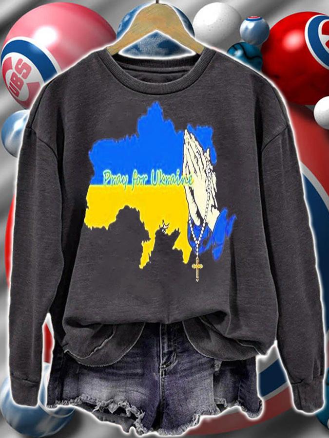 Pray for Ukraine Maps T-Shirt t-shirt