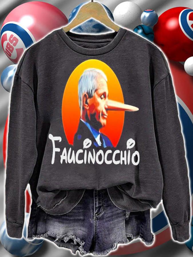Rebel News Merch Faucinocchio Shirt t-shirt sweatshirt