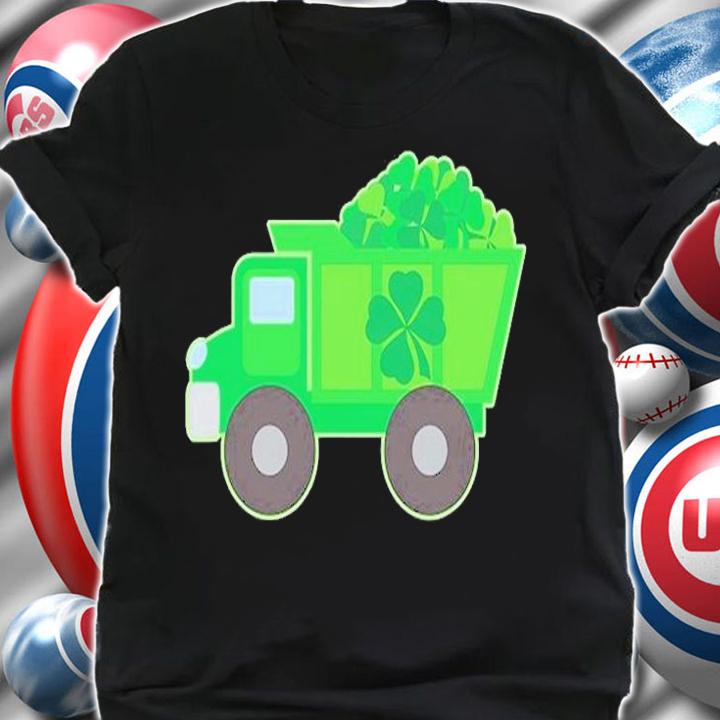 St Patricks Day Irish Dump Truck Driver Boys Holiday T-Shirt t-shirt