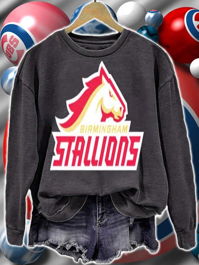 USFL Birmingham Stallions Fleeces Shirt t-shirt sweatshirt