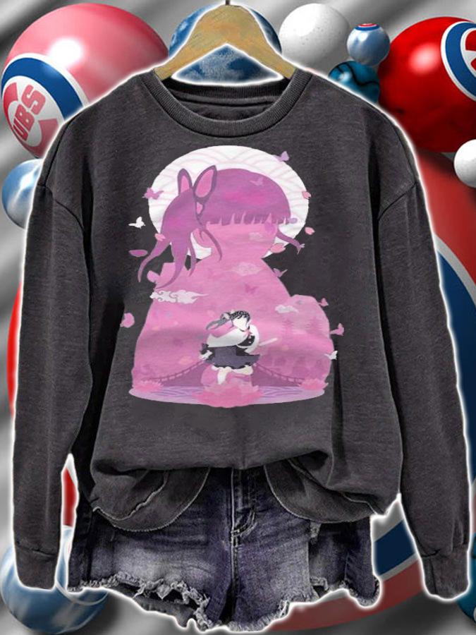 Demon Slayer Tsuyuri Kanao Japanese style T-shirt sweatshirt