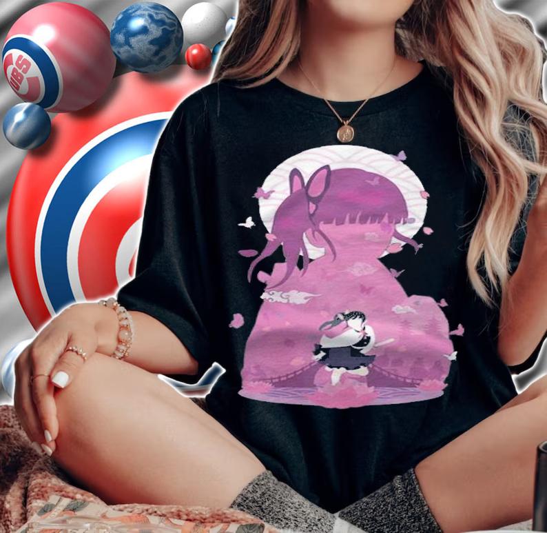 Demon Slayer Tsuyuri Kanao Japanese style T-shirt woman shirt
