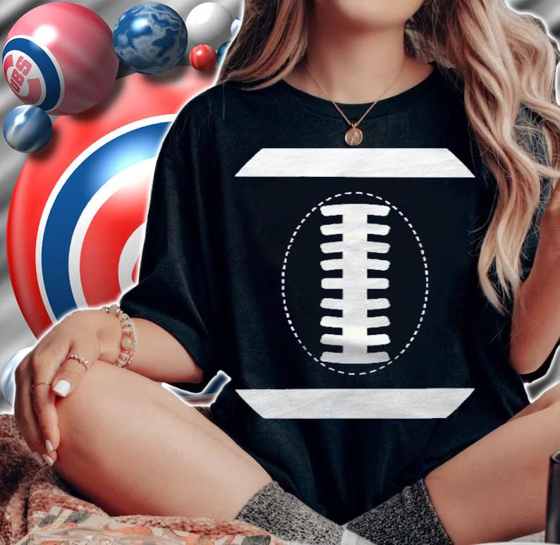 Football Costume Sports Ball  Halloween Costume Shirt woman shirt