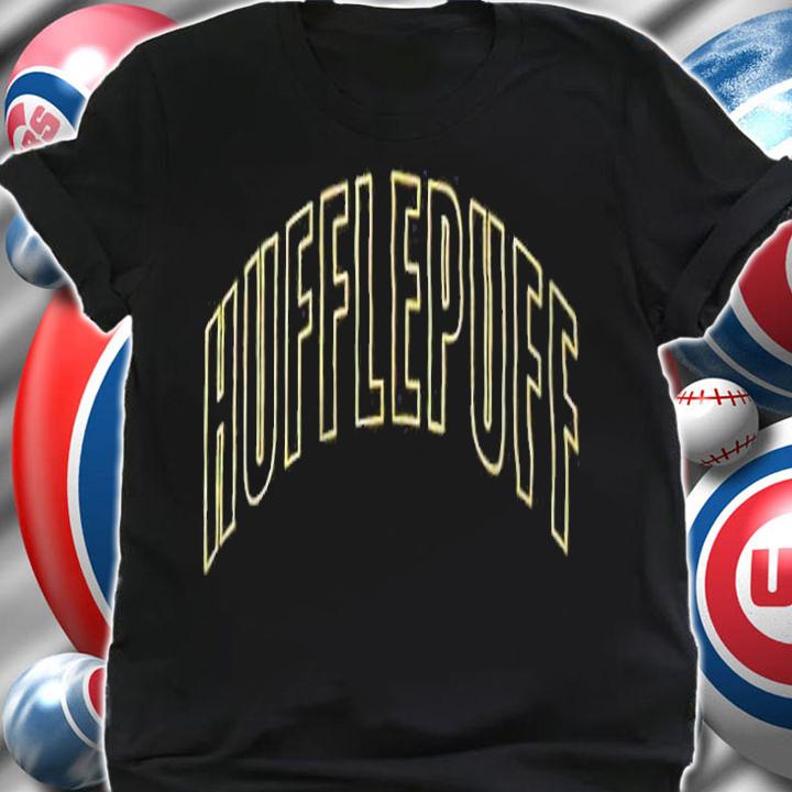 Hufflepuff text logo T-shirt