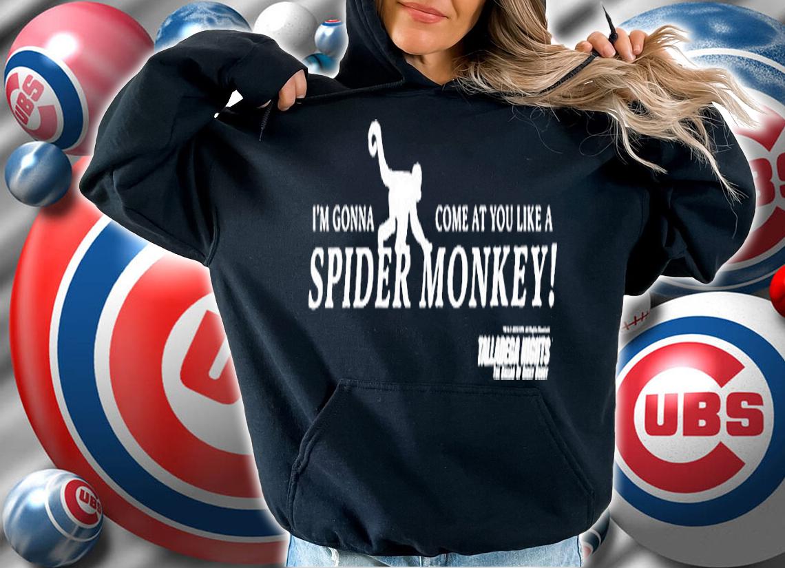Talladega Nights Spider Monkey Text T-Shirt hoodie