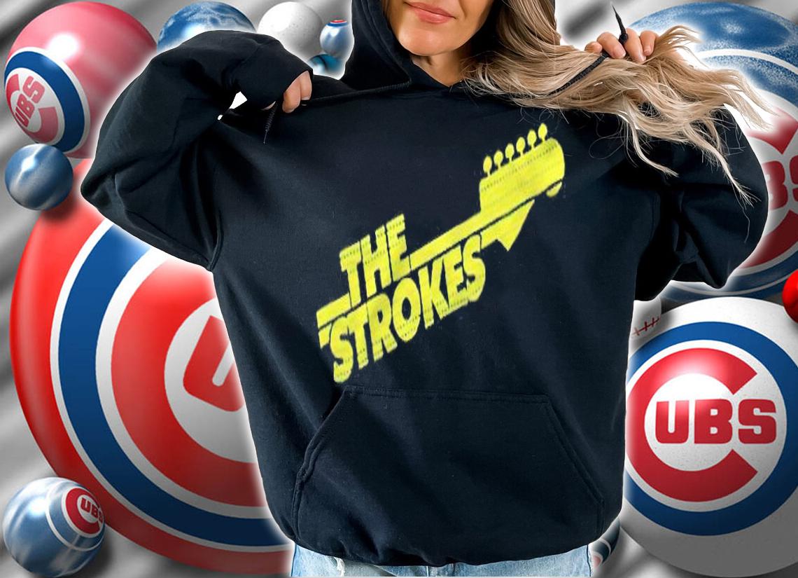 The strokes guitar logo T-shirt