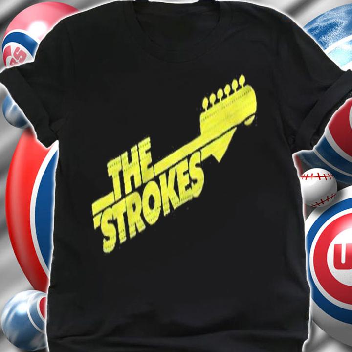 The strokes guitar logo T-shirt