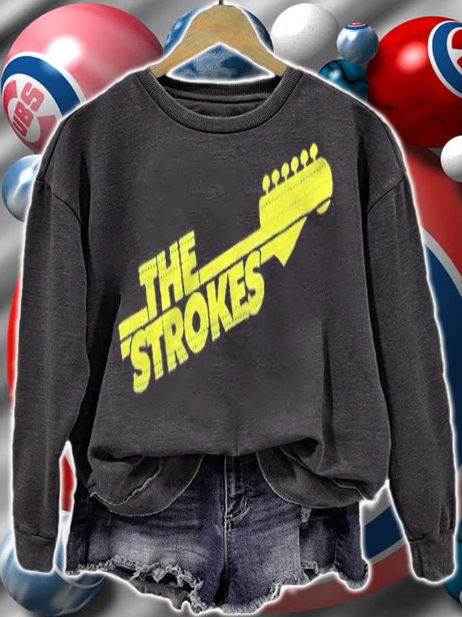 The strokes guitar logo T-shirt