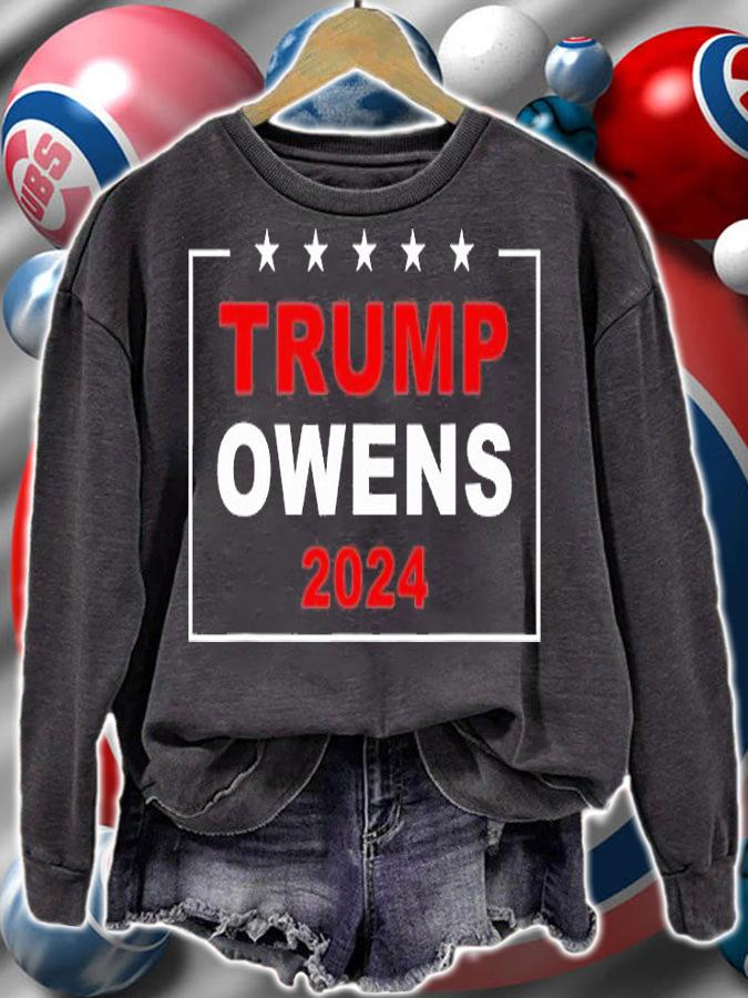 Trump Owens USA 2024 Presidential Election T-Shirt