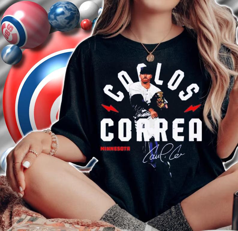 Carlos Correa Minnesota Arc Baseball Signatures Shirt
