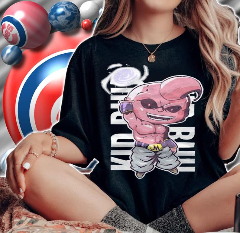 Dragon Ball Kid Buu Majin Buu T-shirt woman shirt