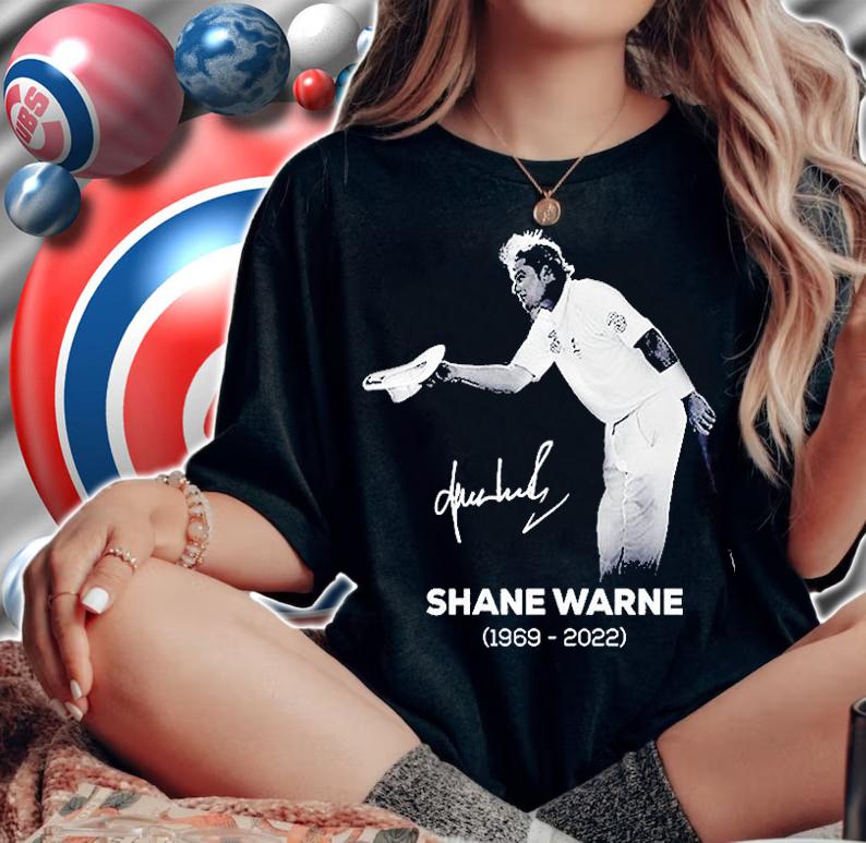 RIP Shane Warne 1969 2022 Signature T-Shirt