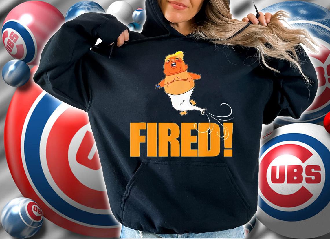 Trump Fired Baby Trump Balloon Deflating T-Shirt