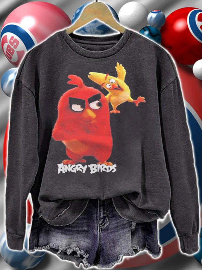 Us Angry Birds Team Red Chuck 01_H Pullover Shirt