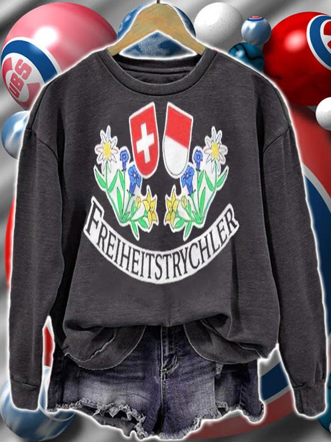 Freiheit Strychler logo T-shirt