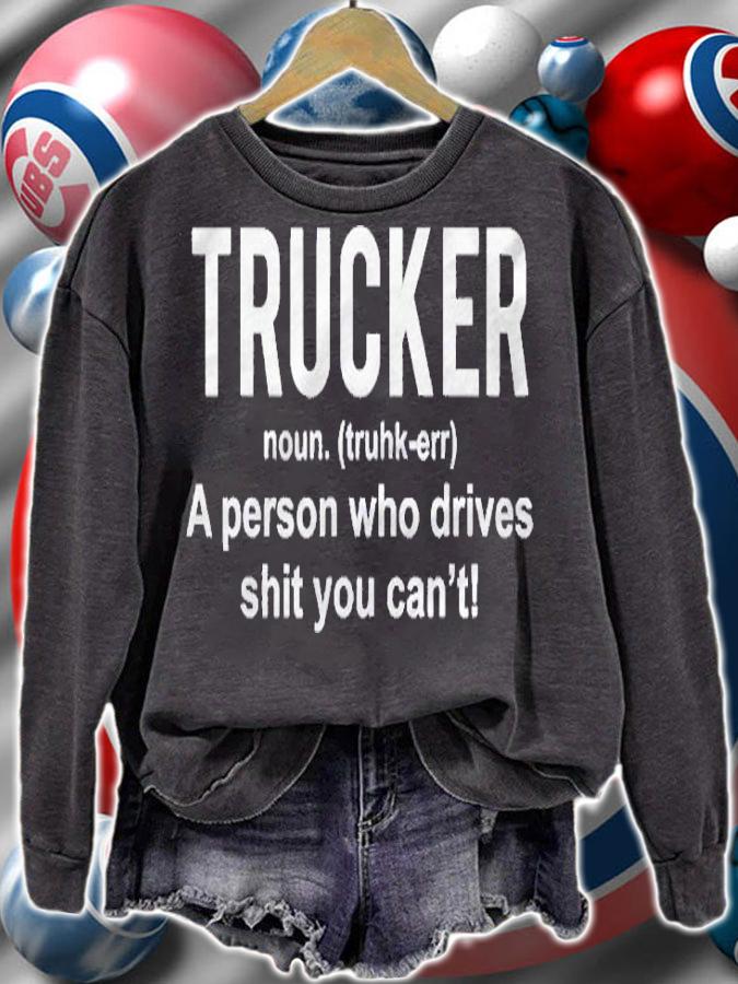 Funny Trucker Definition Truck Drivers Gift Shirt