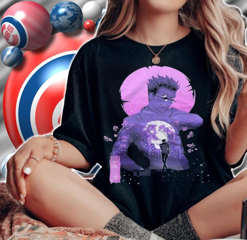 Hunter x Hunter Leorio Paradinight Japanese style T-shirt woman shirt