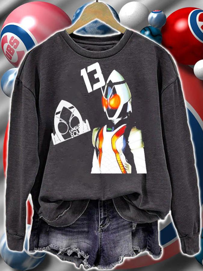 Kamen Rider Fourze Pullover Japanese Tokusatsu Drama T-Shirt sweatshirt