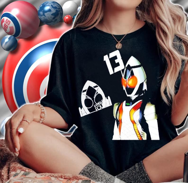 Kamen Rider Fourze Pullover Japanese Tokusatsu Drama T-Shirt woman shirt