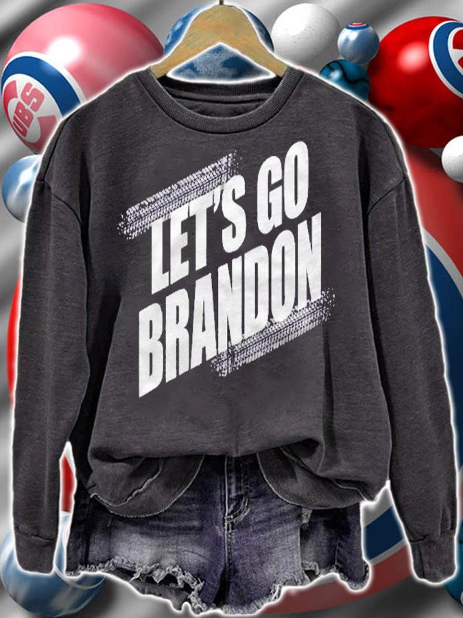 Lets Go Brandon Chant At The Games Zip Shirt sweatshirt