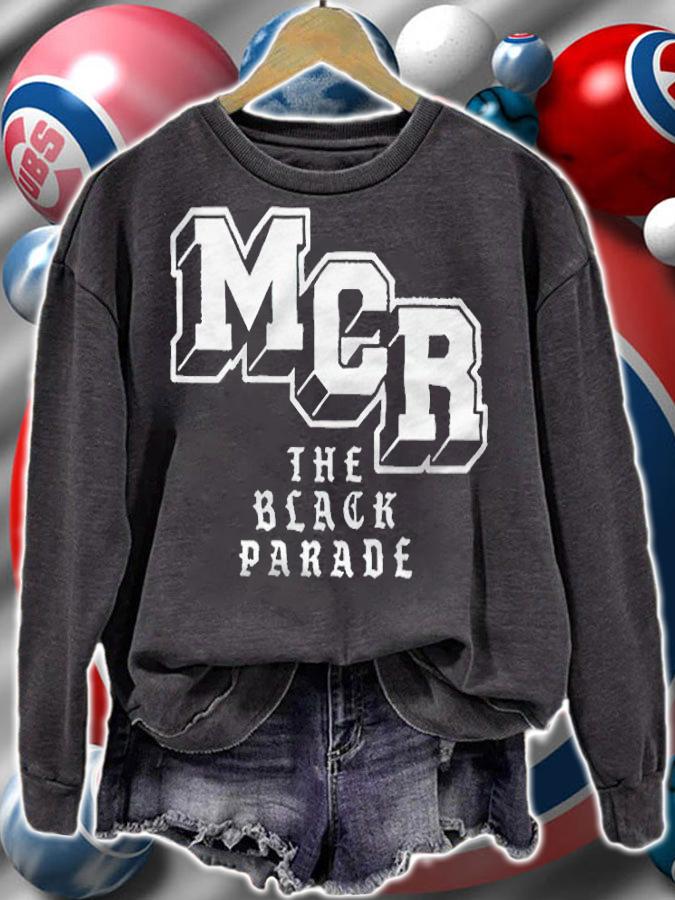 My Chemical Romance The Black Parade logo T-shirt sweatshirt