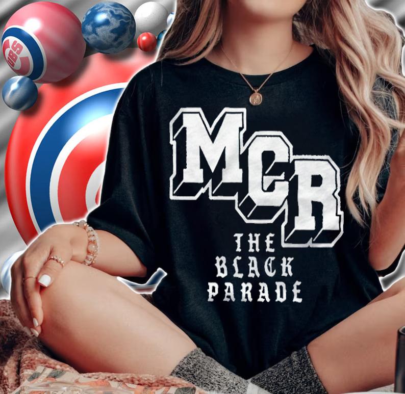 My Chemical Romance The Black Parade logo T-shirt woman shirt