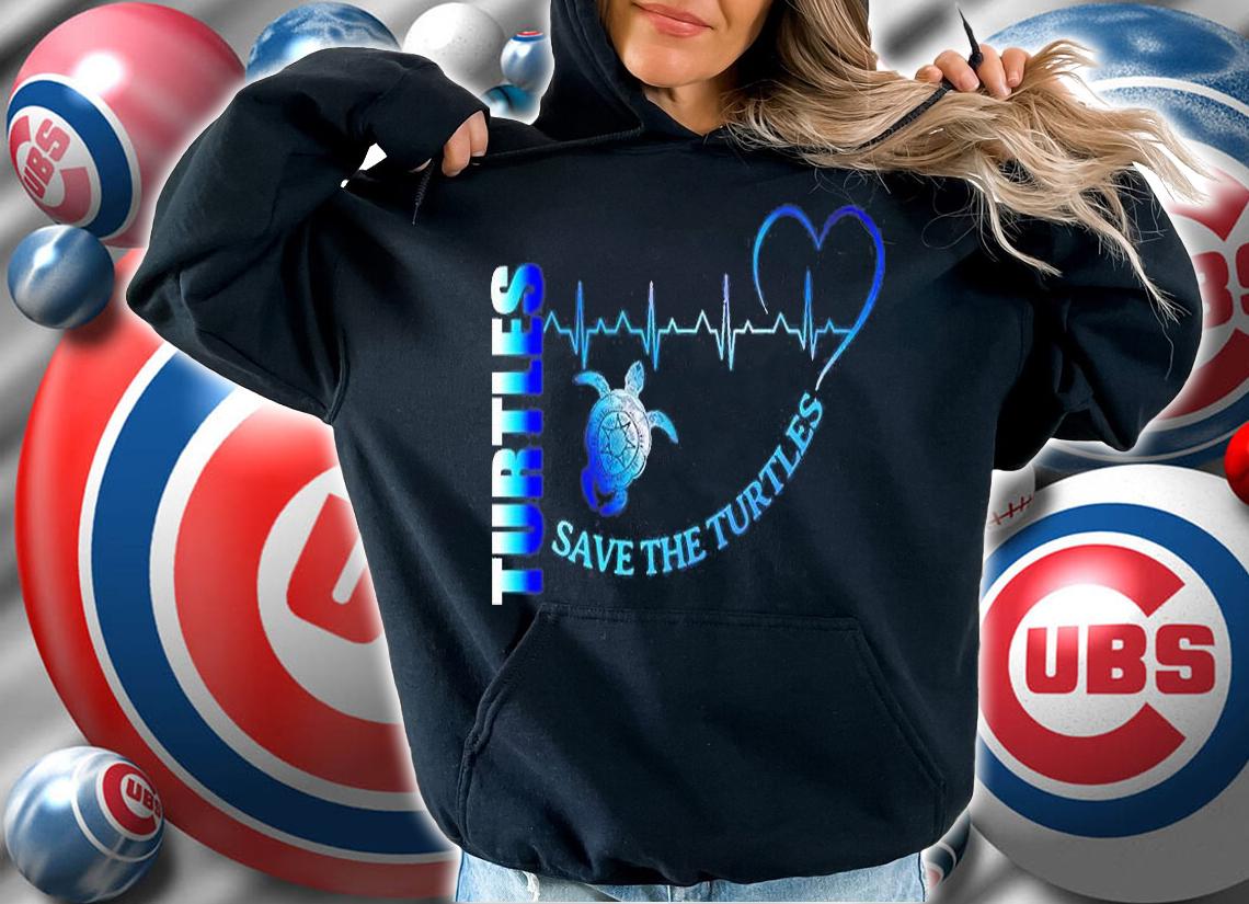 Save The Turtles Heart T-Shirt hoodie