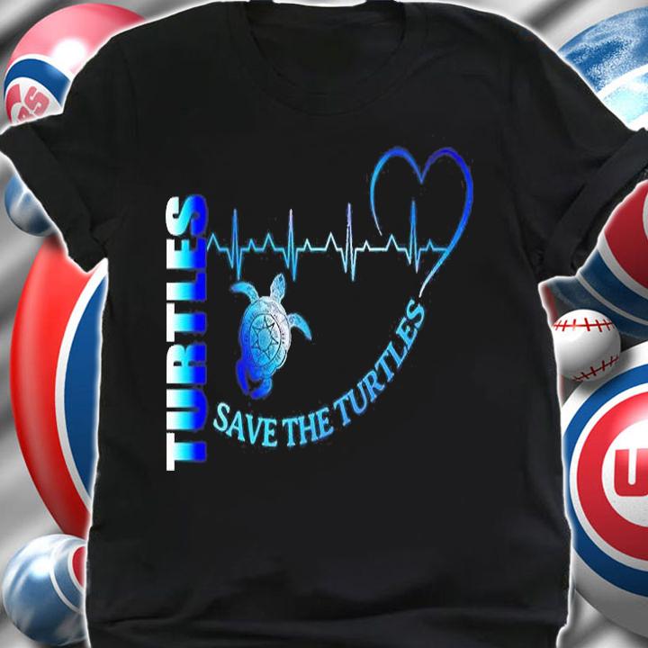 Save The Turtles Heart T-Shirt shirt