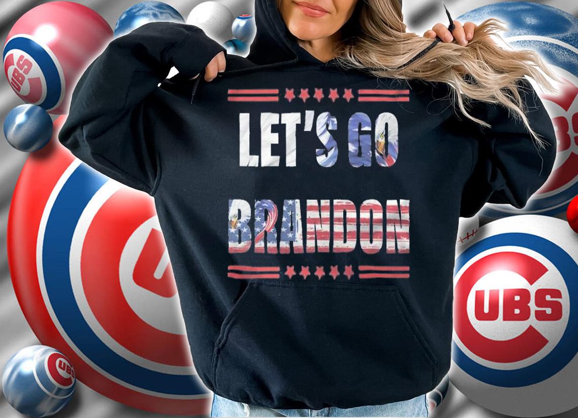 F Joe Biden let's Go Brandon Eagle USA Flag Joe Biden Chants Anti Biden T-Shirt
