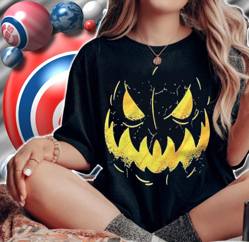 Jack O Lantern Halloween Monster Evil Grin Pumpkin Smile shirt