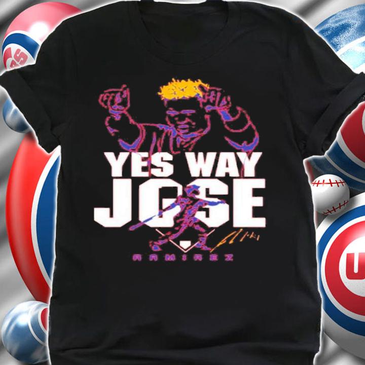 Jose Ramirez Yes Way Jose And Nick Karns Jose Ramirez Cleveland Guardians Shirt