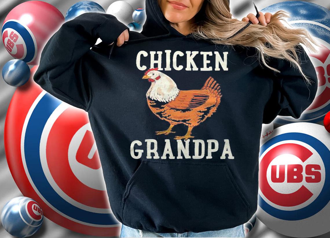 Chicken Grandfather Chicken Grandpa Family Shirt