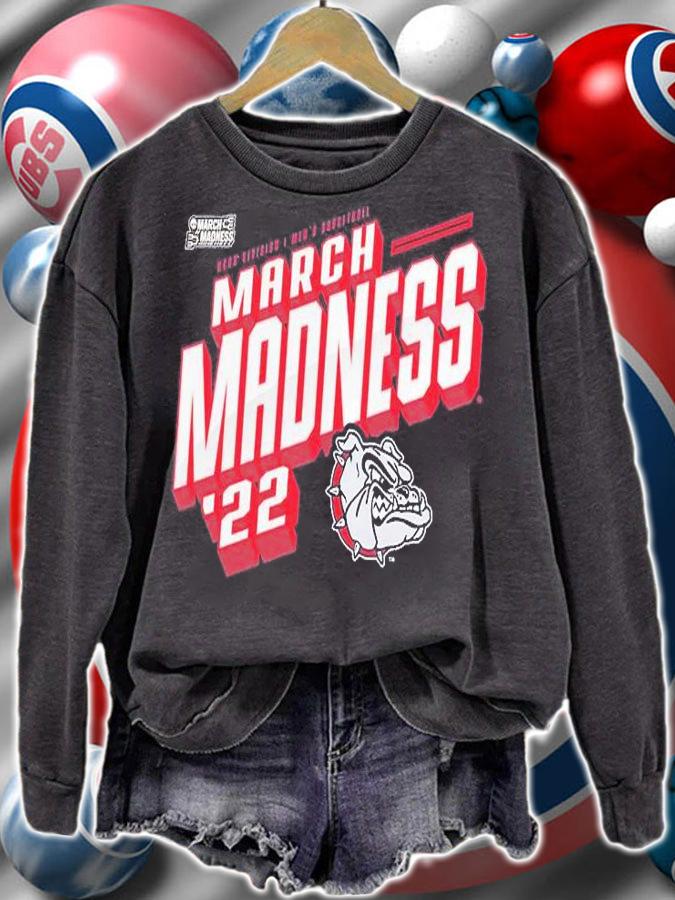 Gonzaga Bulldogs 2022 NCAA Division I Men's Basketball March Madness T-Shirt sweatshirt