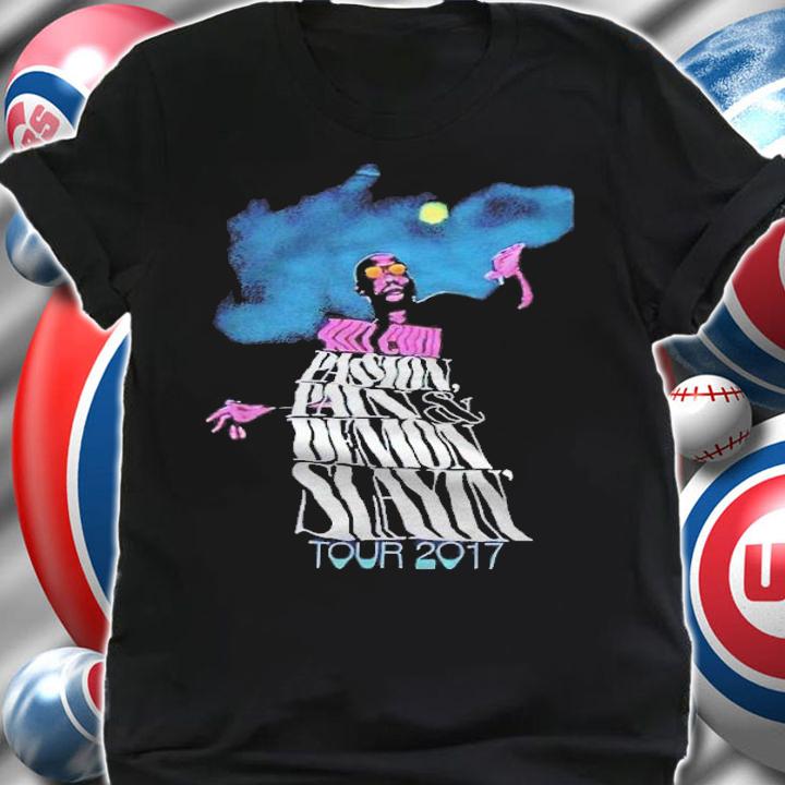 Kid Cudi Passion Pain and Demon Slayin 2017 T-shirt