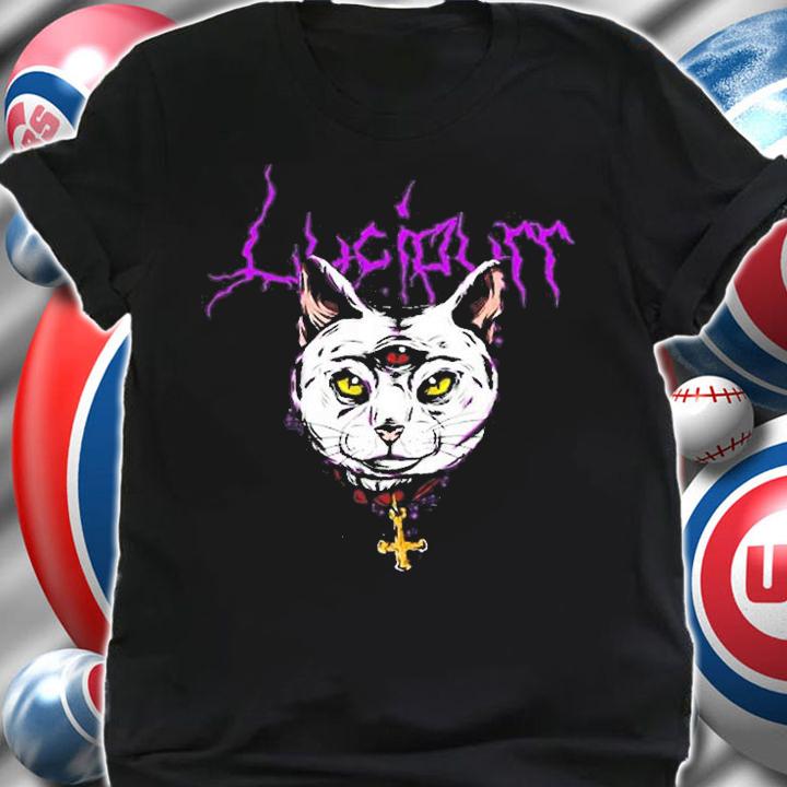 Lucipurr Satanic Lucifer Occult Cat Antichrist T-Shirt shirt