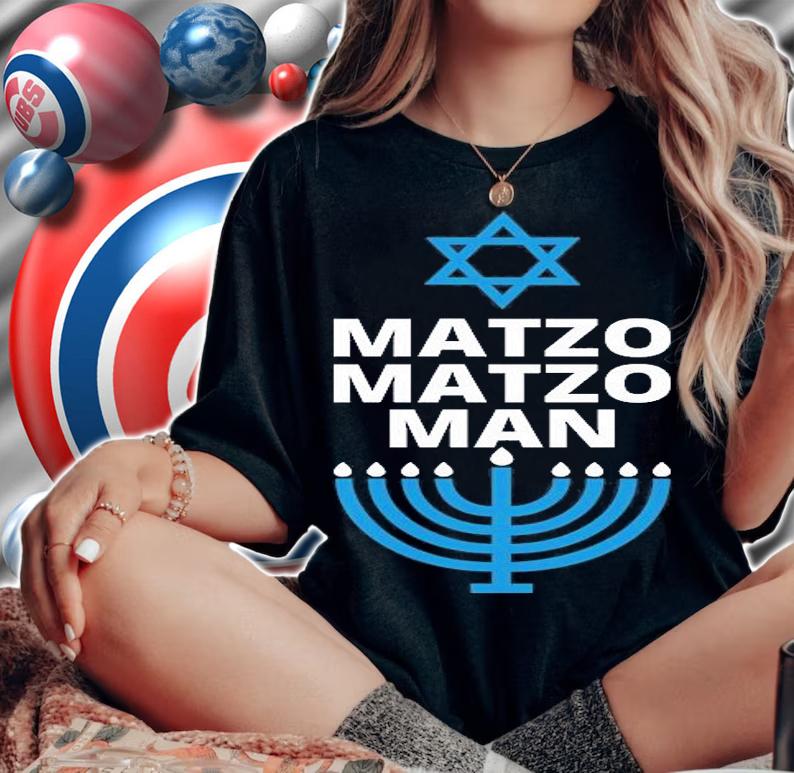 Matzo Matzo Man Hanukkah Gift T-Shirt