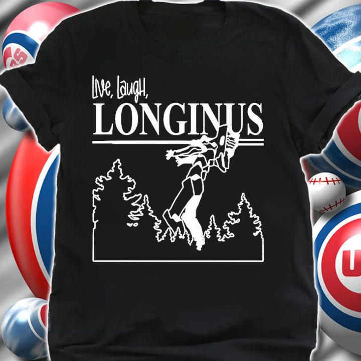 Neon Genesis Evangelion Live Laugh Longinus T-Shirt shirt