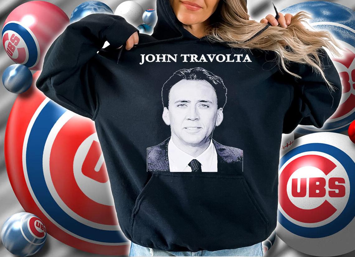 Nicolas Cage Signed By As John Travolta Face Off T-Shirt