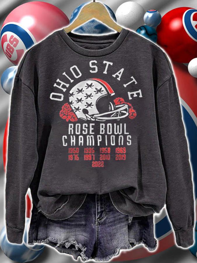 Ohio State Rose Bowl Champions 1950 1995 1958 1963 T-shirt
